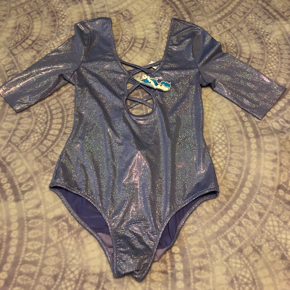 IHR purple disco body suit (BNWT)